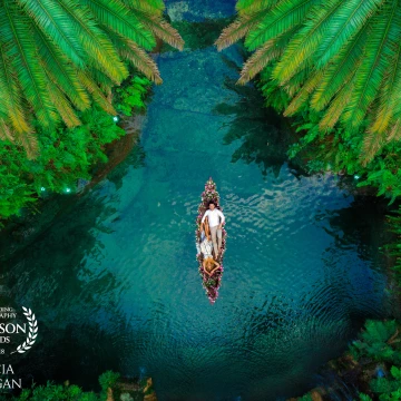Brittney & Stevens engagement session took place at Secret Garden Miami. The tropical grounds, stunning waterfalls, and coy filled ponds make it a breathtaking location for photographs. 