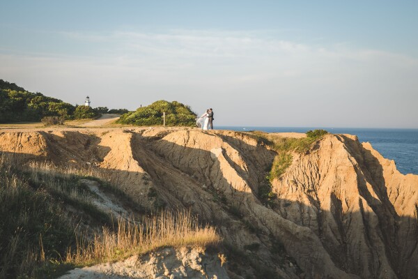 Set on the beautiful cliffs in Montauk LI, this amazing couple said their I Do's where it all started for them. The views here were so breath taking it looked like something out of a movie. It makes you realize that if you can take a beautiful couple, a beautiful landscape and an unforgettable day, you create a forever lasting moment for everyone to have.