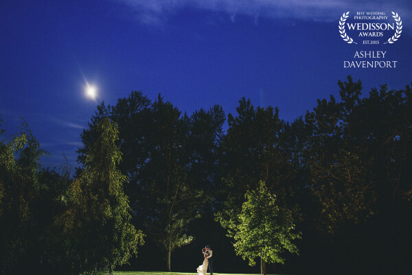 The last image of the night for Hardeep and Alex's amazing barn wedding. The moon and stars were out to play so I couldn't resist taking this image.