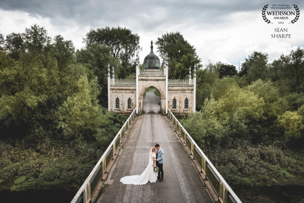 So in love with this image from Emer and John's big day in June. We did this session at the very cool and unique Dromana Bridge, Co. Waterford. Shot taken with my DJI Mavic Air 2S.