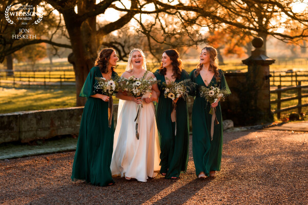 So pleased with this one at Iscoyd Park, warm winter sun while the girls had the giggles, such a warm candid moment.