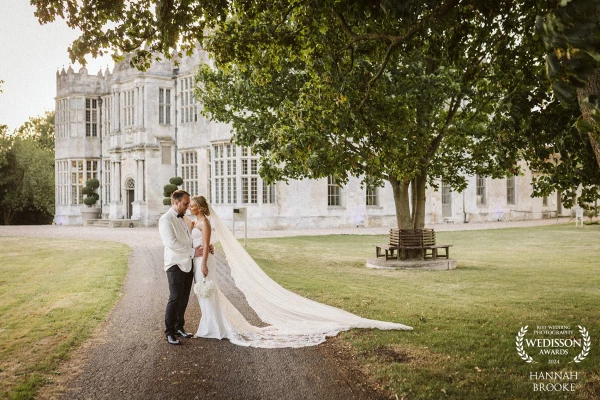 A beautiful early golden hour shot at the stunning Howsham Hall in North Yorkshire. The way the ligh...