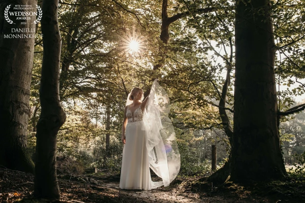 I love the soft light in September, it gives a real stunning light on this beautiful bride.