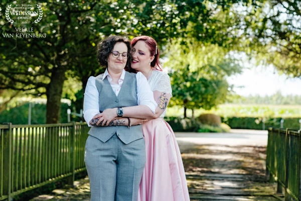 I carry a very warm heart to Danielle and Sheila's wedding last summer. The photo totally exudes who...