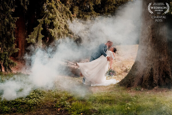 Smoking wedding