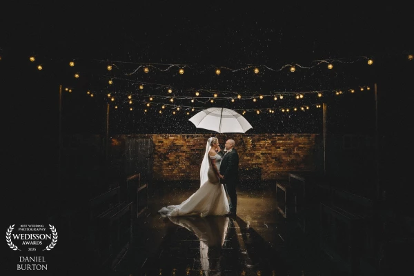 Amazing wedding from Nov 2024 at The Donington Park Farmhouse, Derby, UK, and a cheeky umbrella shot...