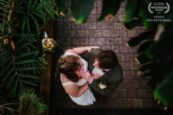 A unique viewpoint to a unique moment. The image says all the rest