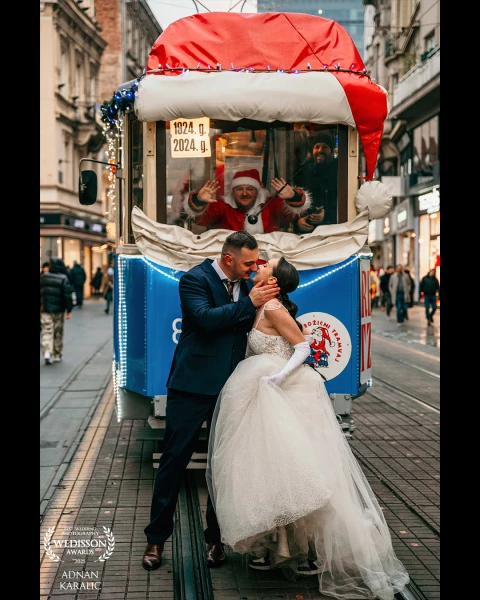 Love that stopped a Zagreb tram — just for a moment.