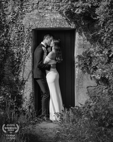 An intimate elopement in their own private castle in Waterford, Ireland.