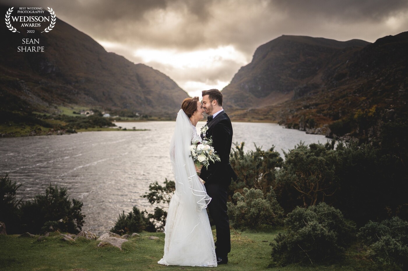 What a great shoot with James and Aisling in the Gap of Dunloe. Always worth jumping over a gate to get to a spot - always proves the effort is worth it! Loved this wedding day!