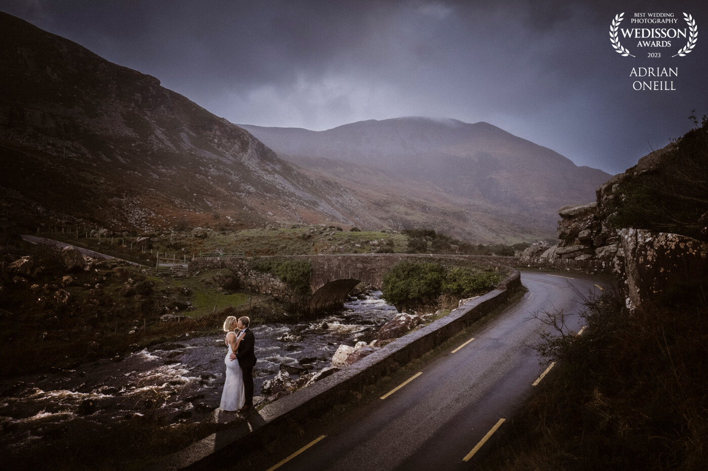 I wanted to capture the epic location, the couple were absolutely brilliant. Nothing deterred them from what I had envisioned. we had an amazing day in Killarney Co. Kerry, Ireland.