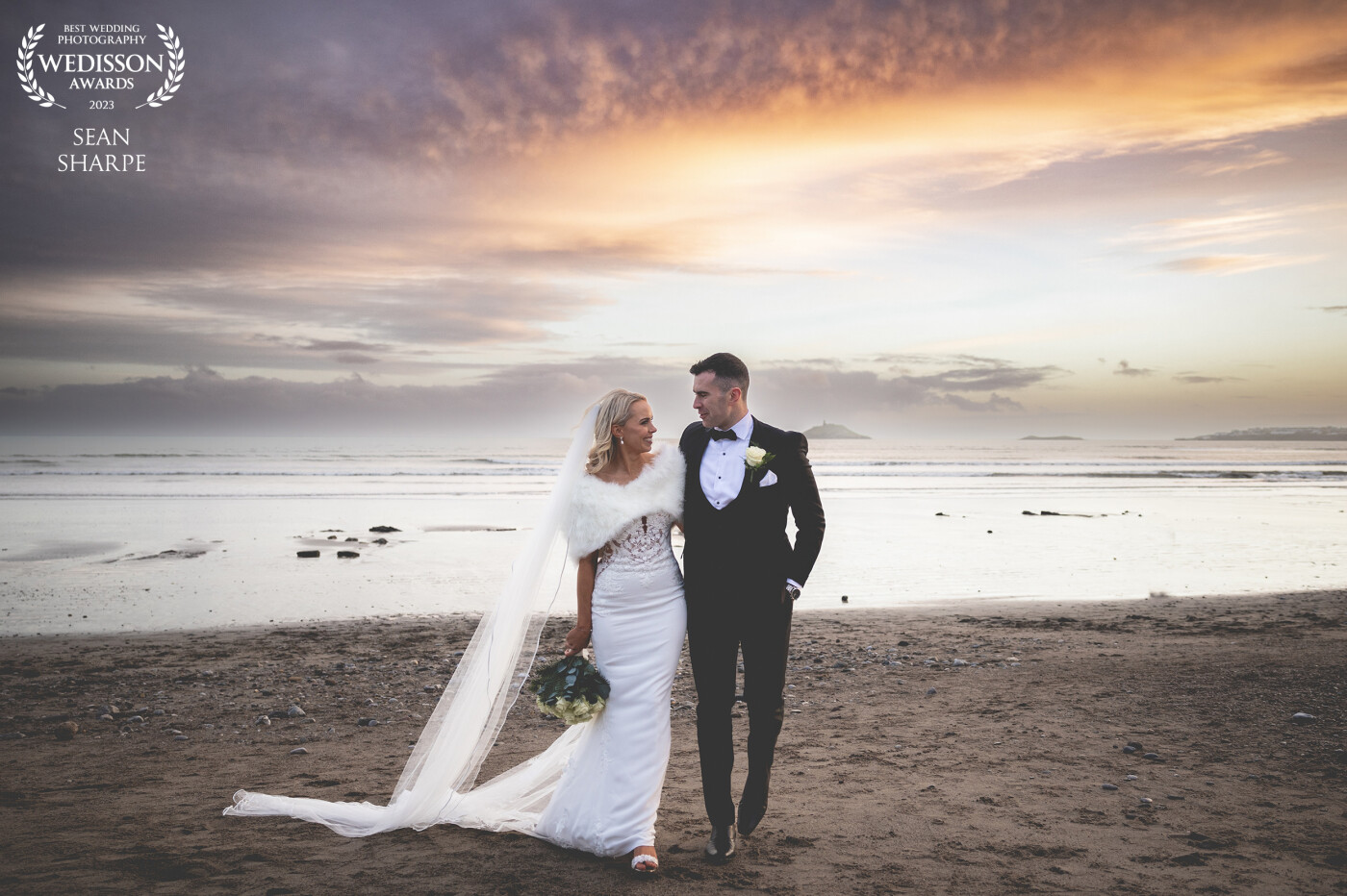 When two of your best friends get married and the sky produces that sunset! Such a honour to have shot Kieran and Michelle's Big Day in December. Really worth stopping off and getting these shots before the sun set.