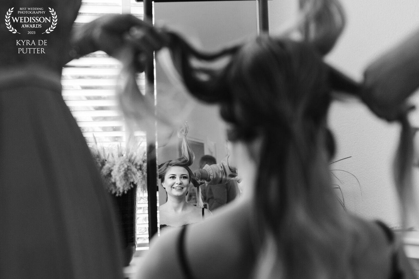 This bride was so nervous for her big day! But she was looking sooo good!! I captured this getting ready moment with her mom. It took so long but every minute well spent.