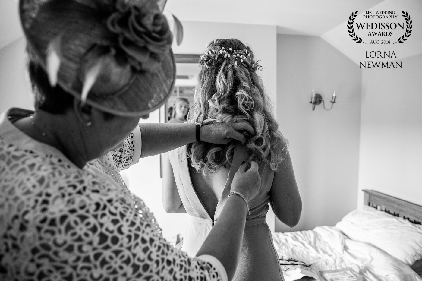 <br />
Leila​ & Micheal​ got married at the beautiful Shortmead House​,​ in Biggleswade​.​ <br />
<br />
This shot was​ taken​ ​in the beautiful cottage in the Shortmead grounds, where Leila​s ​mum ​was ​getting her maid of honour ready for her ​wedding ​day​.<br />
