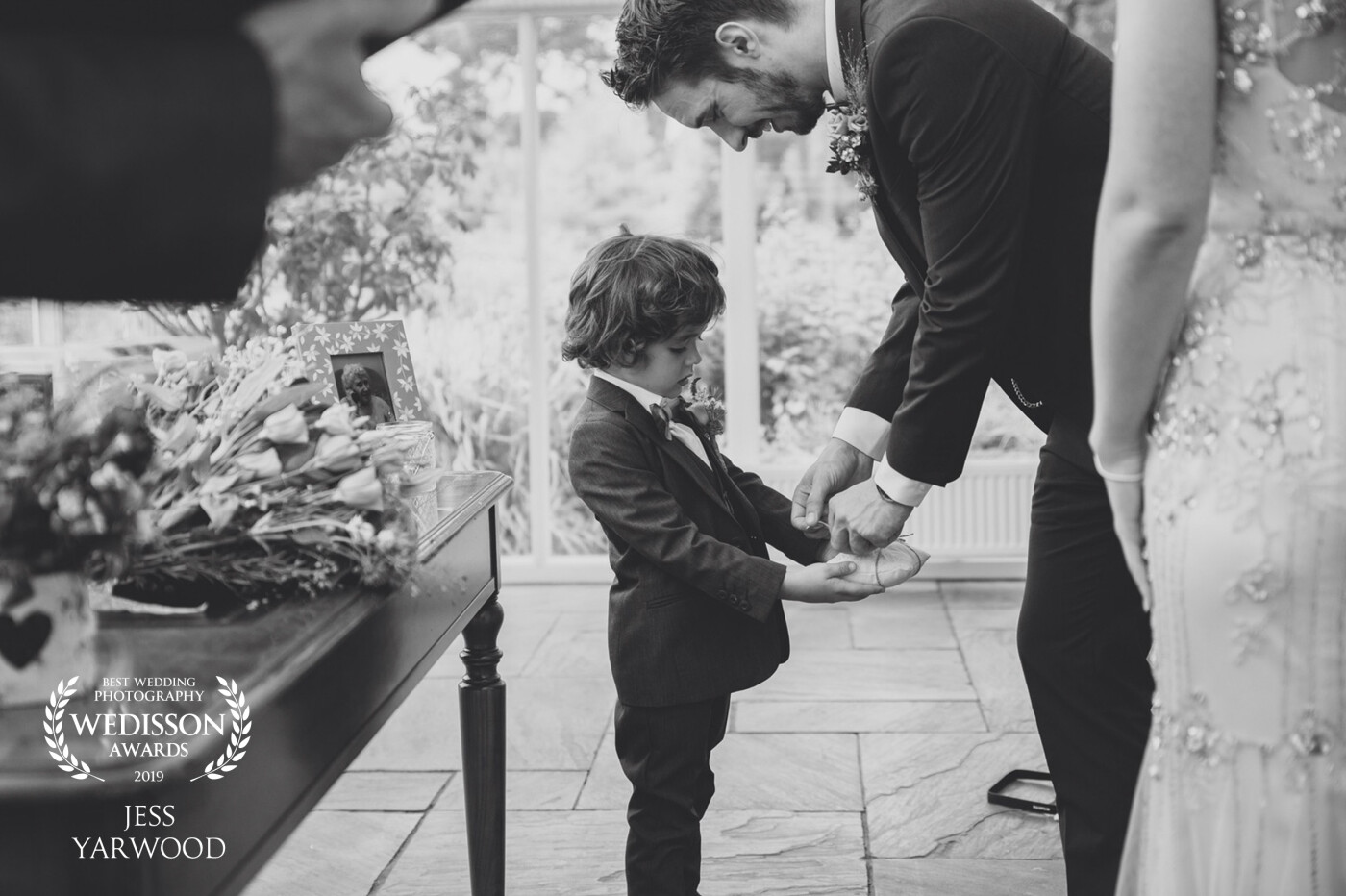 Shooting a beautiful summer wedding with a relaxed and fun-loving couple at Abbeywood Estate in the Uk. <br />
Their ring bearer did an excellent job providing the rings and took his role very seriously!