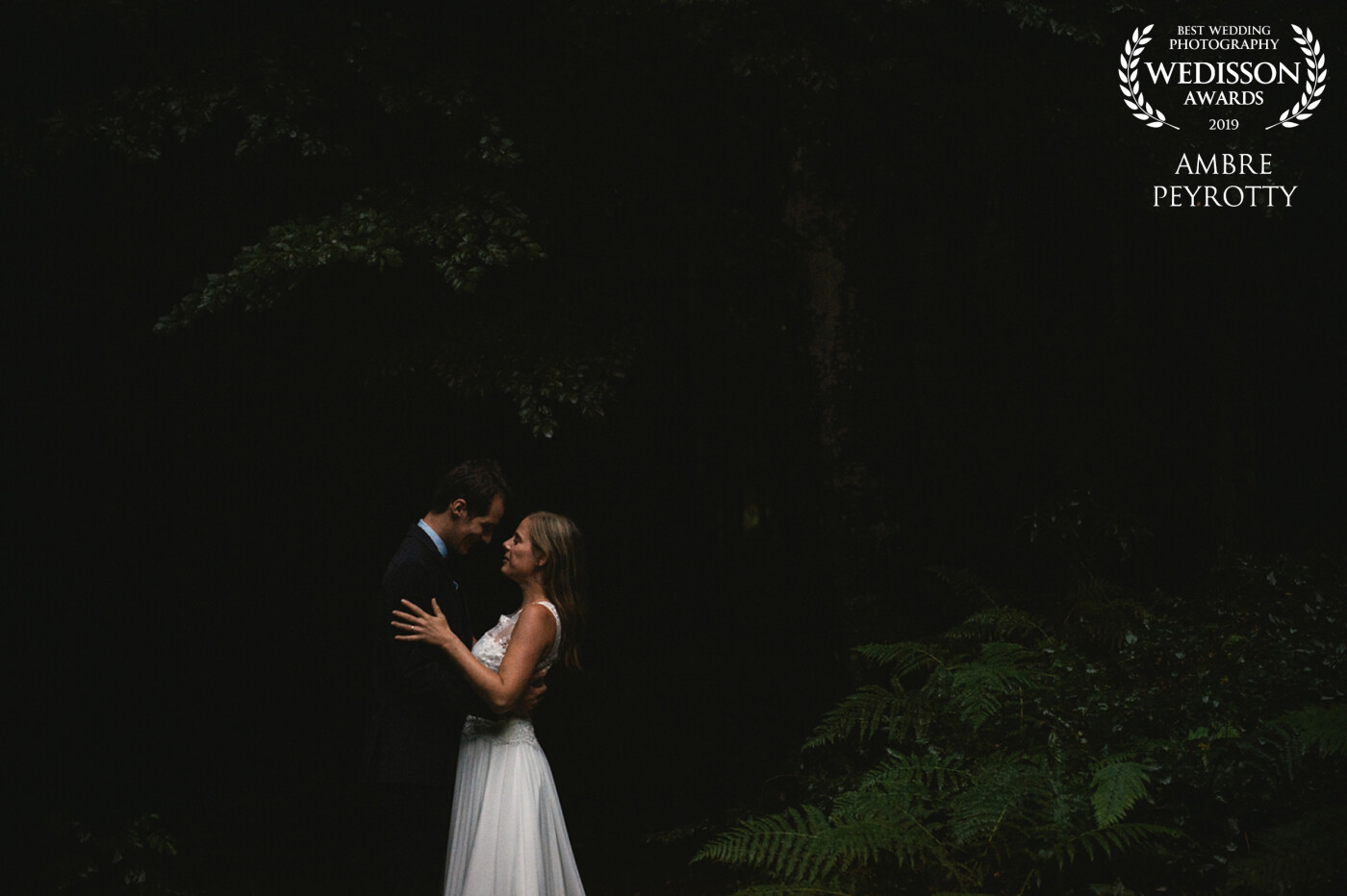 This was taken during a slow moment in the forest with this amazing couple. We listened to the soft rain on the tree branches and simply breathed together in the darkness.