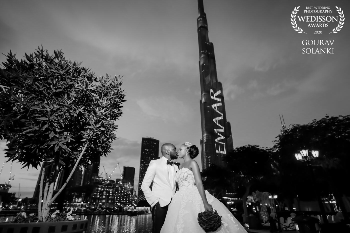 "A journey once begins has no end"<br />
This was our first ever Nigerian wedding we shoot for this couple in the heart of Dubai with a view of the world's tallest structure Burj Khalifa touching the sky just under this magnificent structure our couple promising each other "Together our love will touch the sky". <br />
