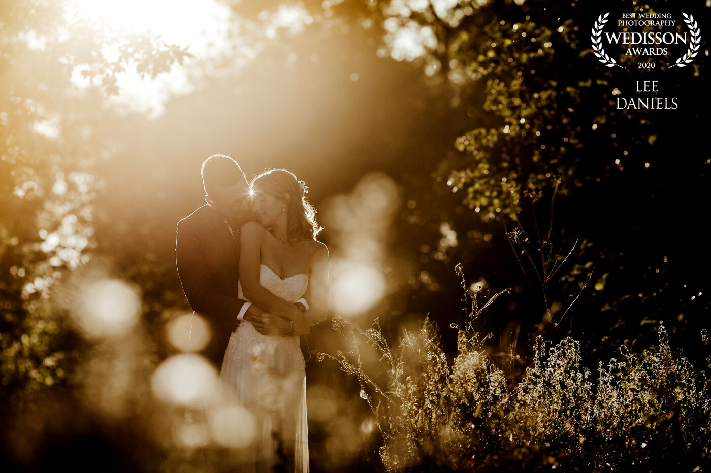 Perfect light, it just can't be beaten. It's a photographers dream when the light is just right, add a little romance and laughter and you're onto a winner. Millie & Dan adding just that at Bassmead Manor Barns.
