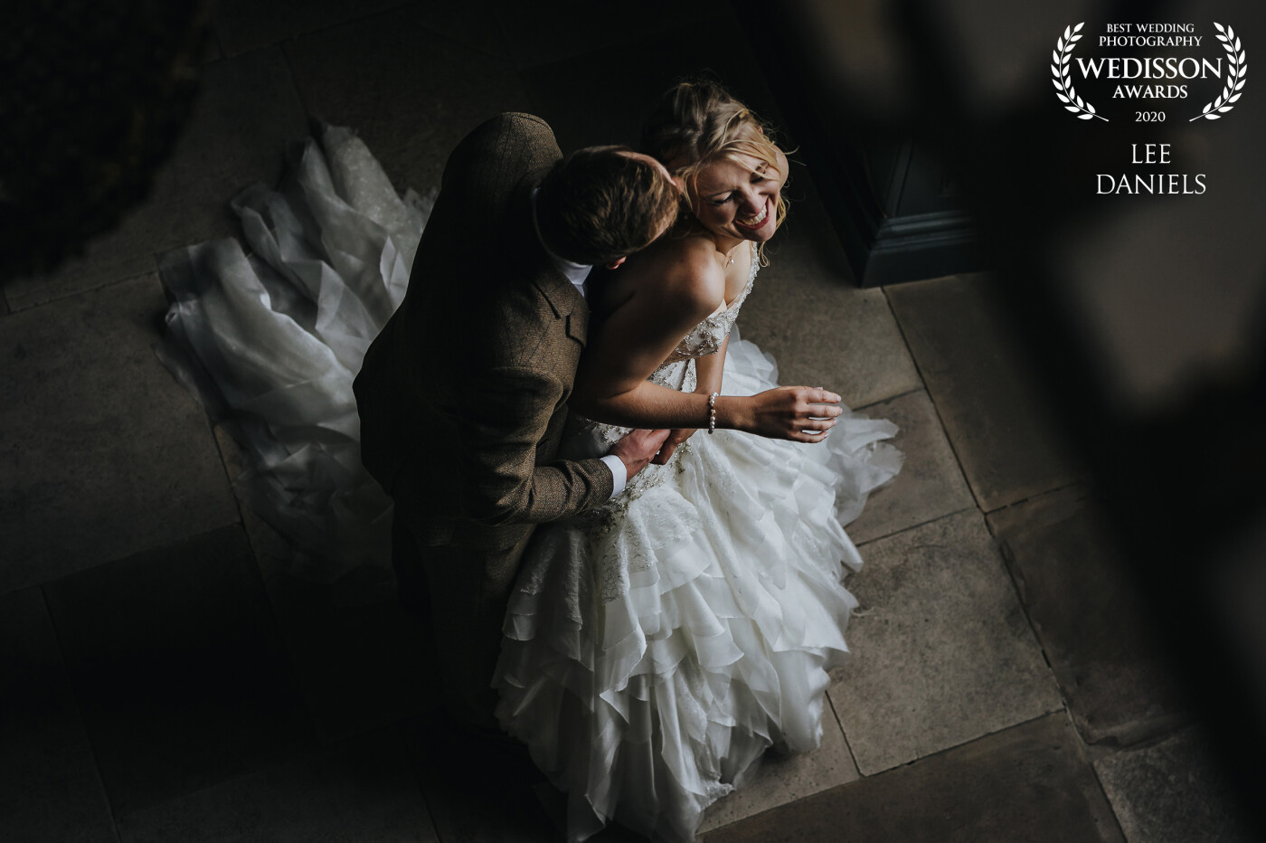 Aynslie & Hugh were such fun, expressive characters; so it didn’t take much for me to coax the laughter out of them. I placed them in front of some natural window light, underexposed for the highlights, and let them do the rest. <br />
<br />
Venue – Stubton Hall Newark <br />
