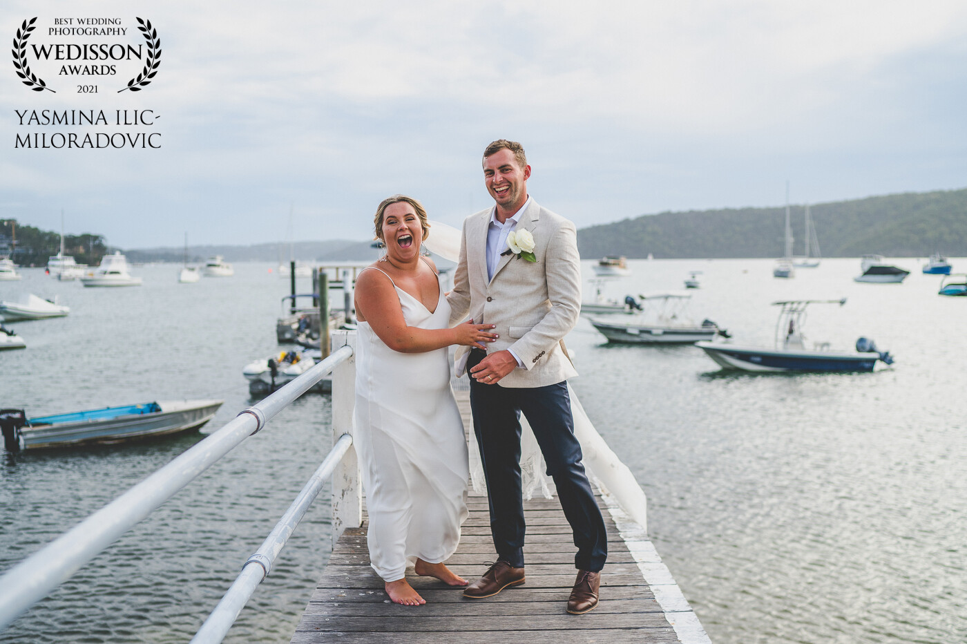 Dusk, water, wind, bare feet, love and laughter. What more could you want on your wedding day? <br />
<br />
Taylor and Sam married at Palm Beach on the Northern Beaches of Sydney, Australia. There was no stopping these two!