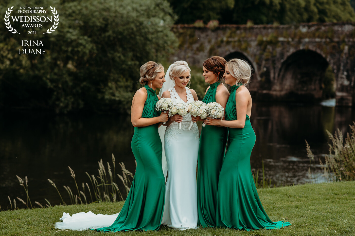 A little moment captured between Aisling and her bridesmaids. These girls are beyond gorgeous. So full of love and happiness.  Photo was taken near Kilkenny, Ireland with favourite 85mm. 