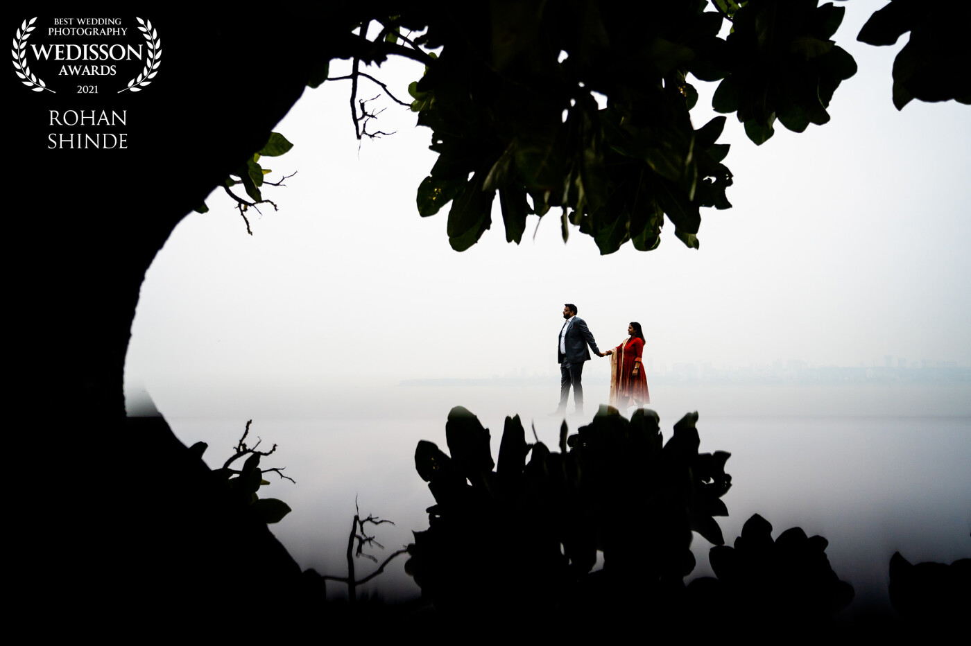 Shot this beautiful image at Marine Drive, Mumbai. It was an early morning shot. Quite Mumbai is rear. Covid-19 was out of our minds. Wonderful weather, and a couple in love about to spend rest their of lives together.