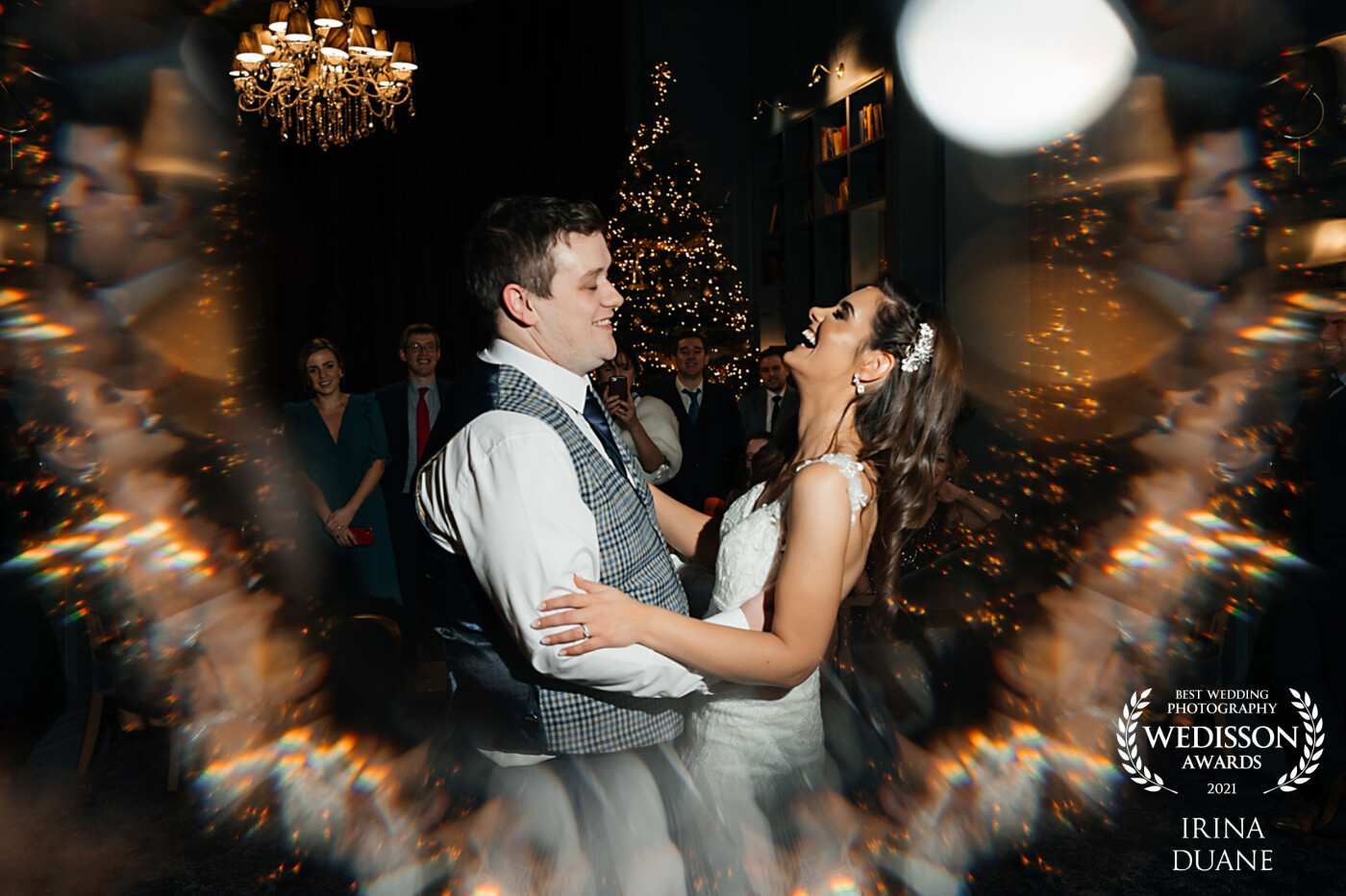 Year's Eve Weddings are the best. It's a great way to launch the year and the marriage!<br />
OCF and prism are my favourite combo to capture this magical time of the year. 