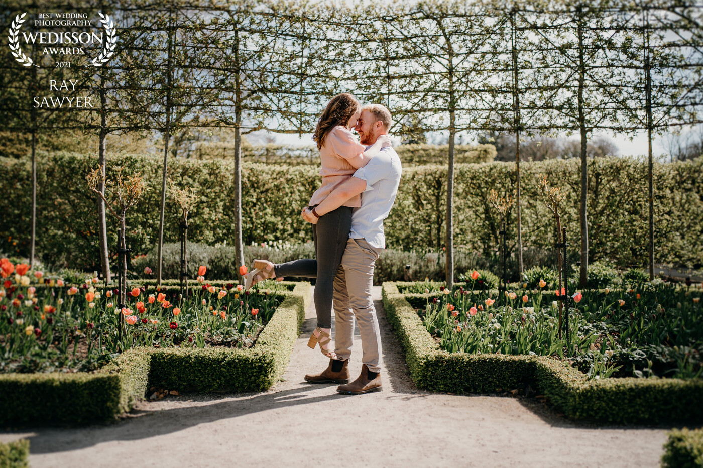 Captured at a recent Pre-Wedding shoot at Alnwick Gardens on a red hot day. It honestly looks like the south of France when it's a hot day. Loved this shoot and the couple were ace.