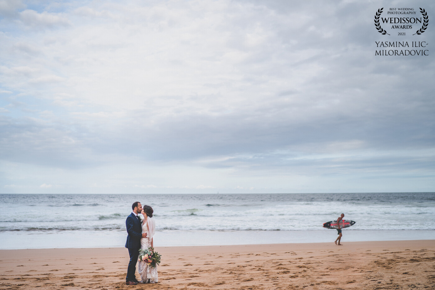 These two lovebirds married in February just after a mountain of storms. The day itself was perfect and really brought two families and cultures together. <br />
This image sums up their life... together, on the Northern Beaches of Sydney.