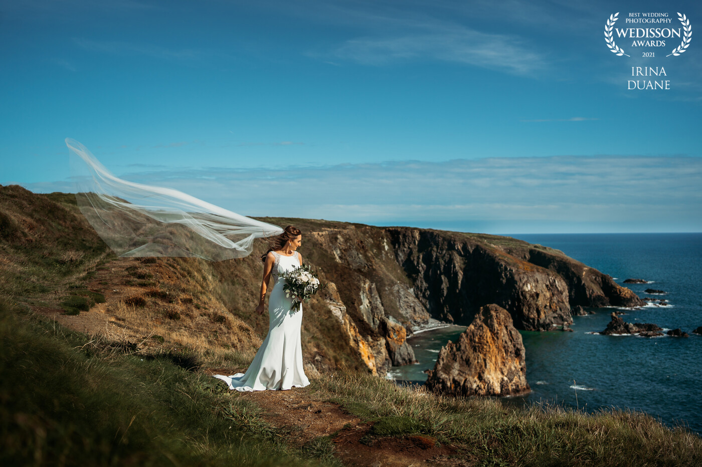 UNESCO Geopark also known as The Copper Coast in County Waterford is famous for its panoramic seascapes, coves, bays and cliffs. The Copper Coast is something that must not be missed on if you are getting married in co. Waterford Ireland.