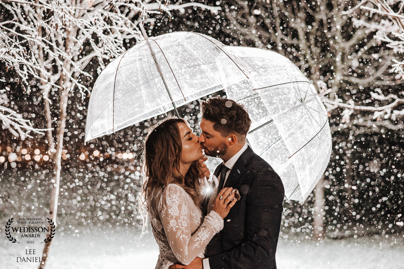 Snow on your wedding day in the UK is rare! Laura & Sam got lucky so we made the most of these magical conditions whilst they lasted <br />
<br />
Venue - Stone Barn, Cripps & Co