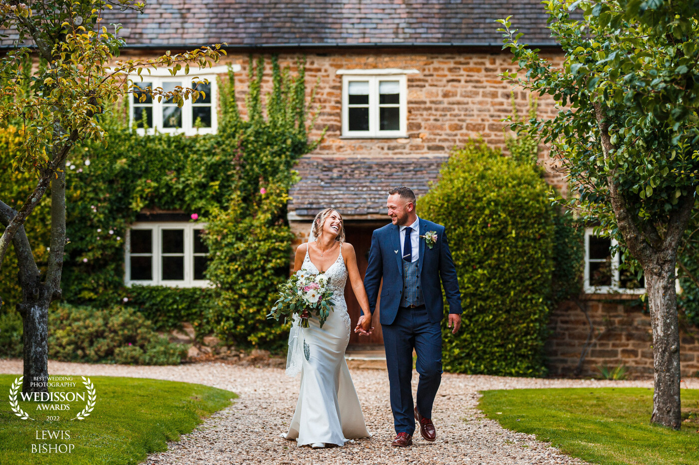This was captured at a stunning venue by the name of Dodford Manor. Simply walking hand in hand, these two could not get enough of each other, and are clearly very much in Love!