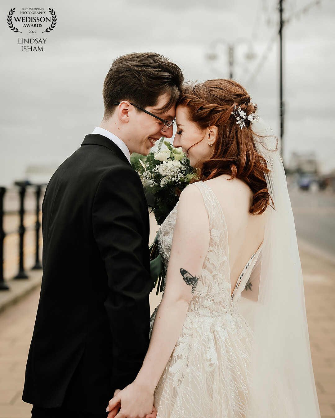 These two were simply adorable on their wedding day!  So incredibly natural in front of the camera, with Cleethorpes Promenade as their backdrop.  They couldn't wait to be married!  Gareth & Lee-Anne were an absolute joy to capture!