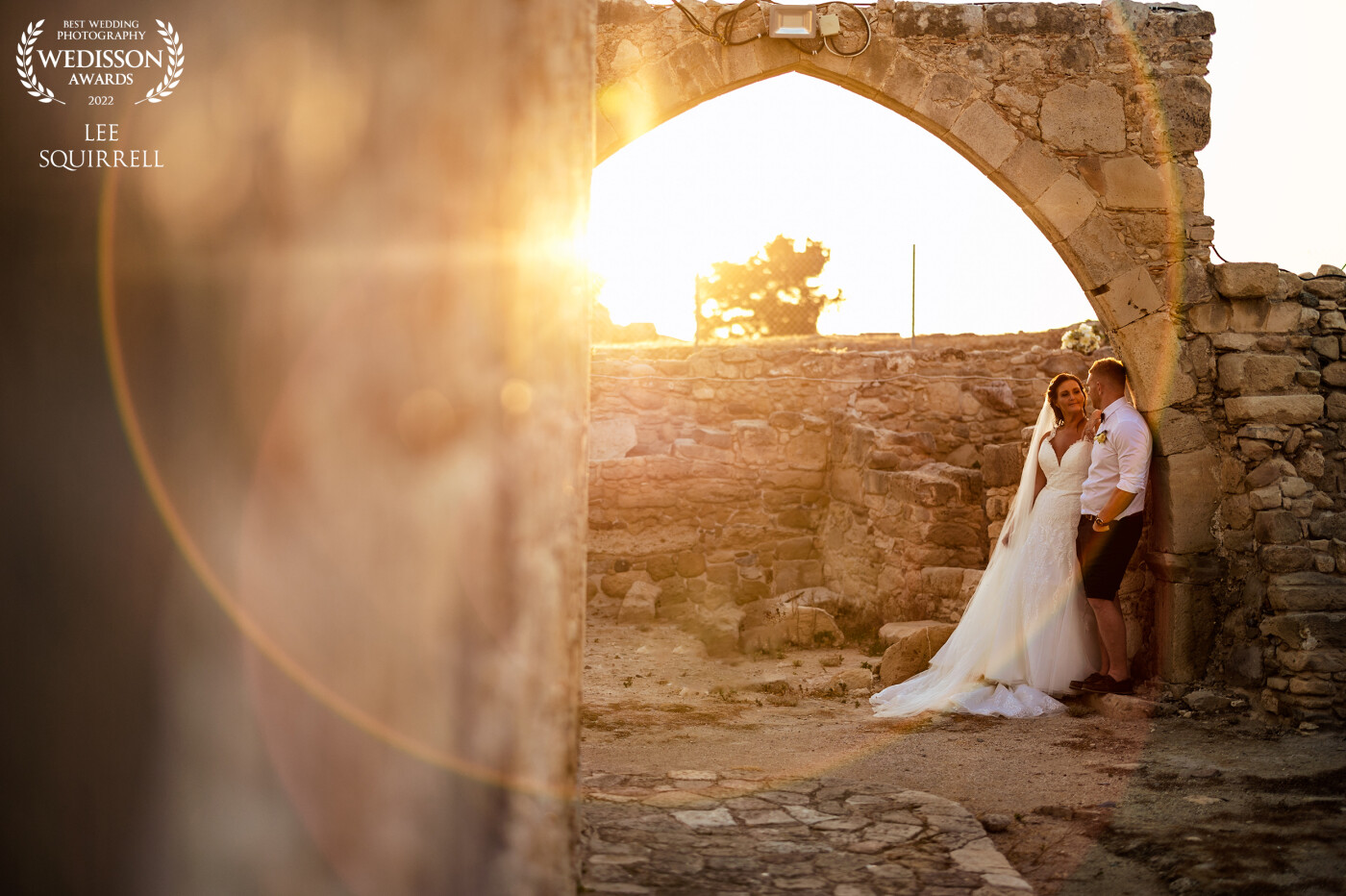 Gareth and Claire finally had their day after a number of postponements due to covid and this image was captured at sunset at the beautiful 12th Century Church Panagia Odigitria, in the village of Kouklia Just 15 minutes from the vibrant town of Paphos in Cyprus.