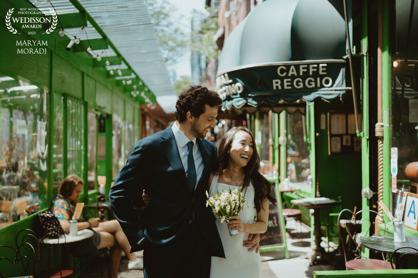The Green Romance in the City <br />
West Village always is my favorite spot for wedding photography.<br />
@marymor_photography <br />
New York City, US