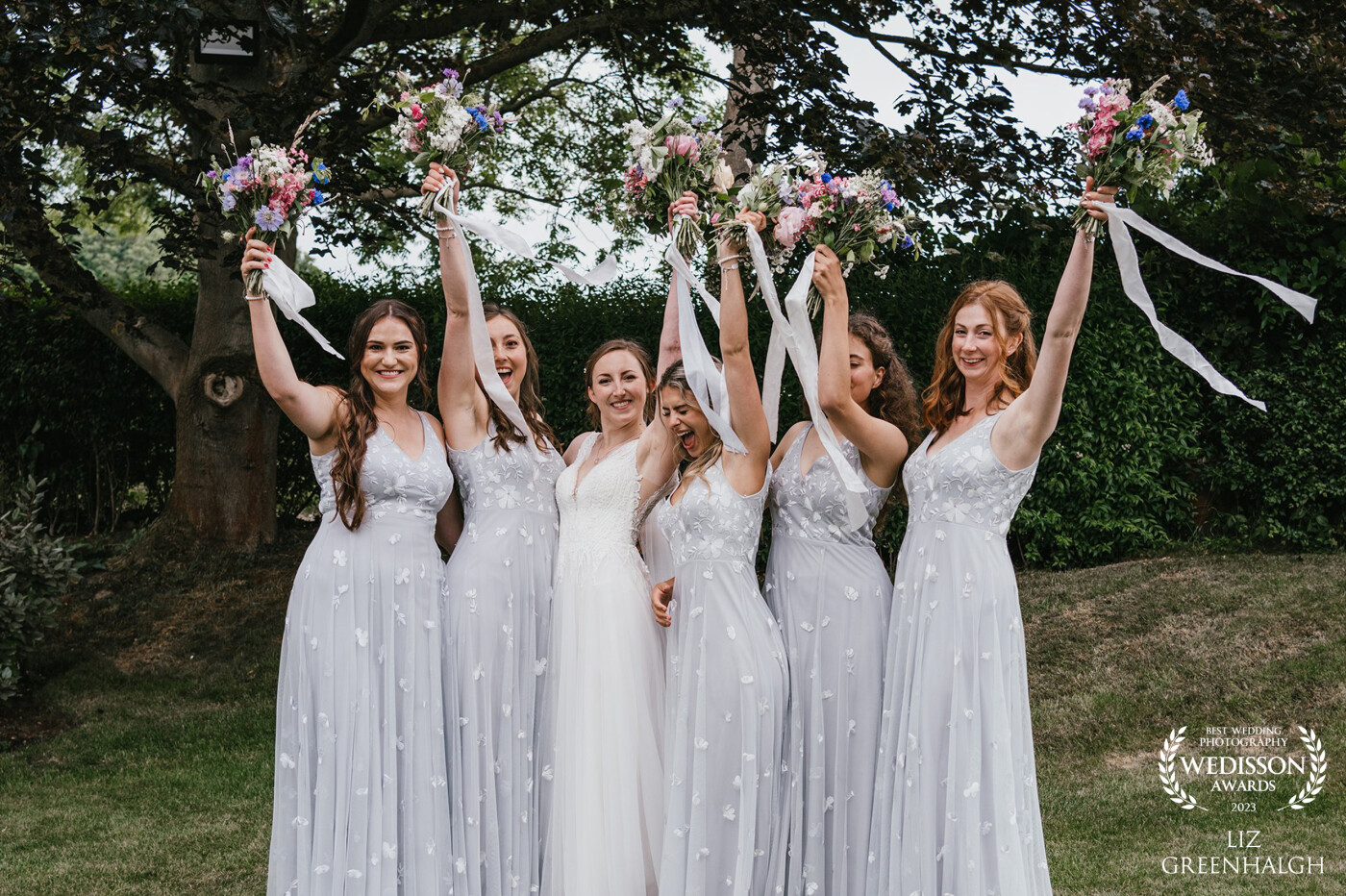 One of my favourite photos is getting all the Bridesmaids together