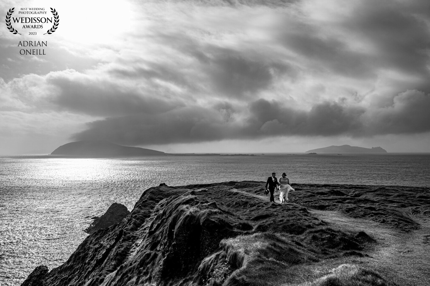 The scenery to where the couple lived is probably the best in the world I love shooting weddings In Kerry, Ireland. The magic that you can create is second to none. this was one of the last shots on this location.