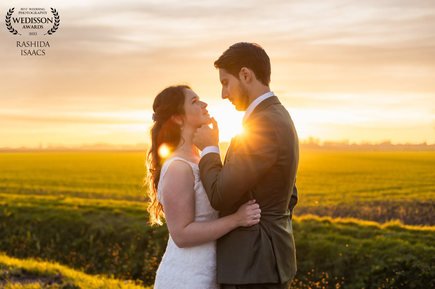 When a single picture captures the strength of love. The Golden Hour is just a bonus to this picture.