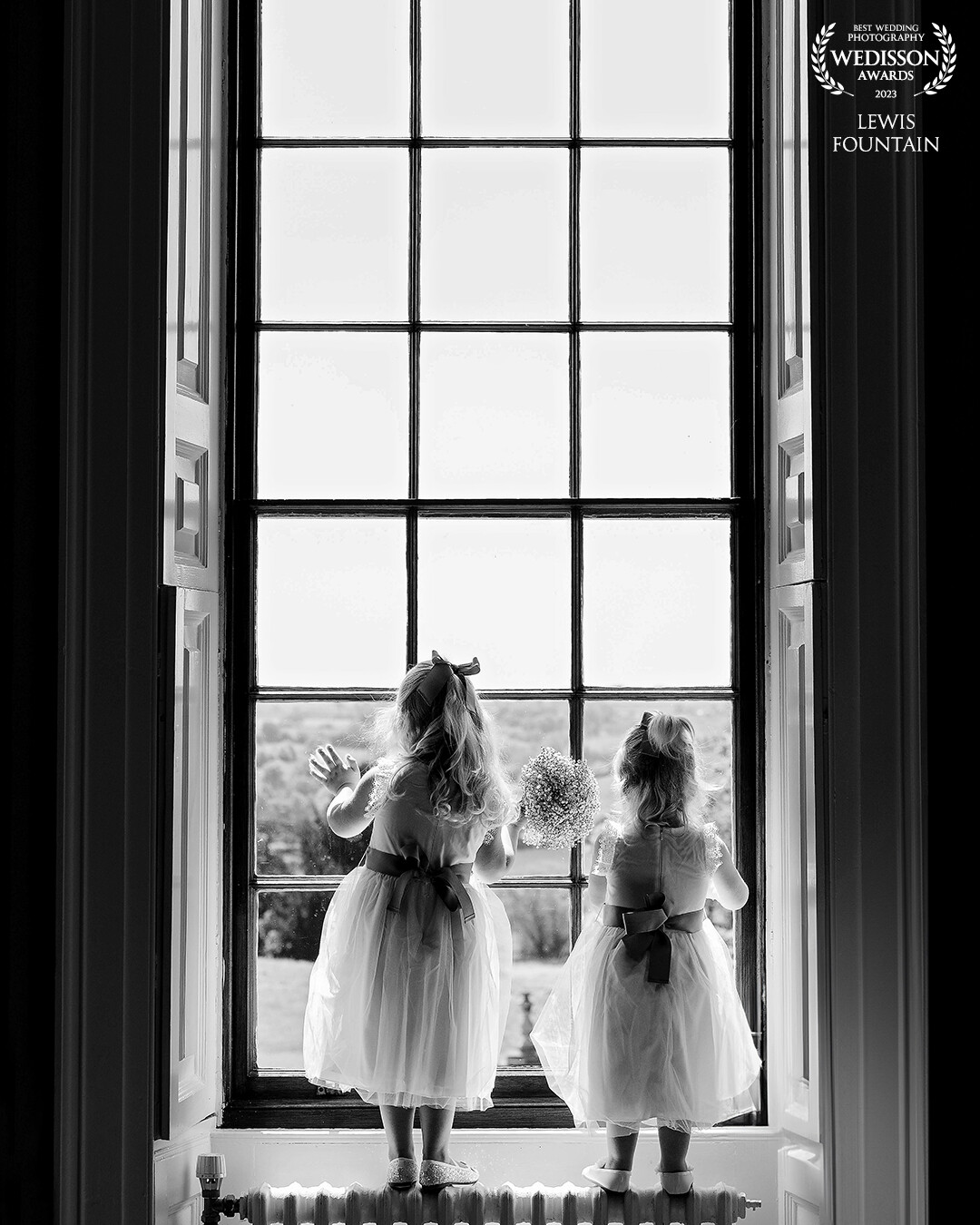 You’ve got to love flower girls at a wedding, they are so spontaneous and always make us chuckle 🤭 <br />
<br />
This pair just couldn’t resist catching the attention of all the wedding guests waiting for the ceremony to start ❤️