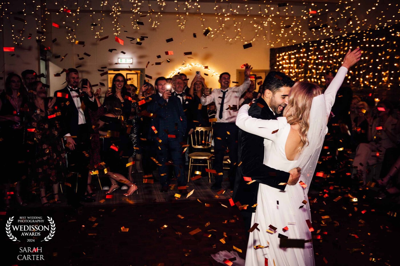 This was taken New Years Eve at The William Cecil I'm Stamford. My couple had an incredible day this moment summed it up perfectly.