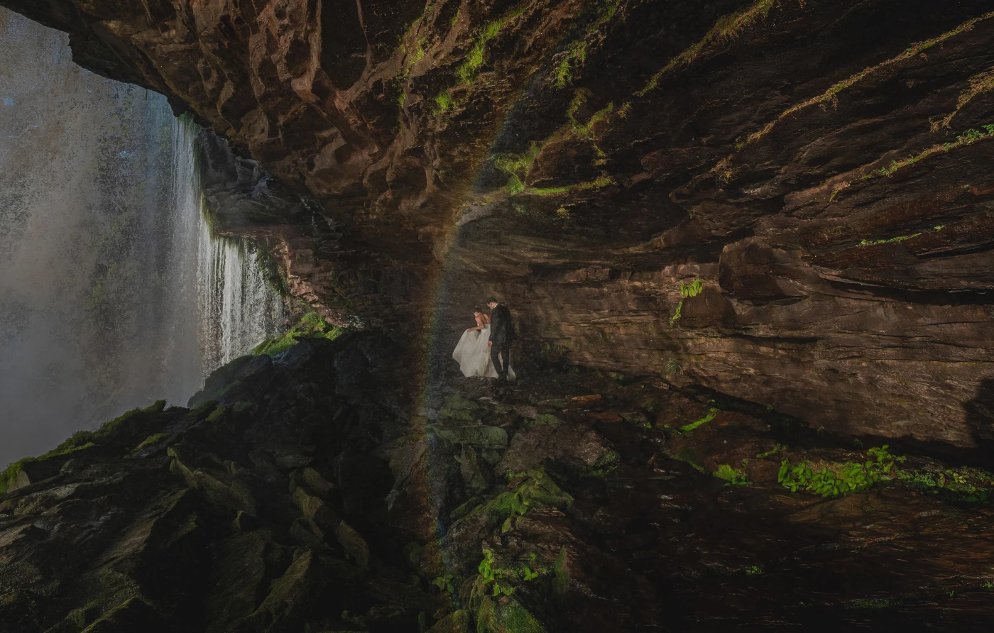 The Waterfall, The Rainbow, The Nature, The Newlyweds.