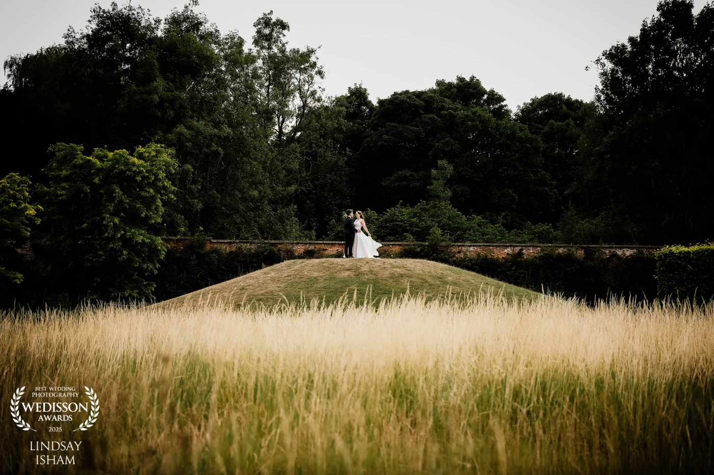 HANNAH & ADAM<br />
<br />
These two adored every single second when it came to their couple portraits on their Wedding Day at Elsham Hall. This spot within the grounds of the walled garden I adored and is one of my all time favourites from their gorgeous day!