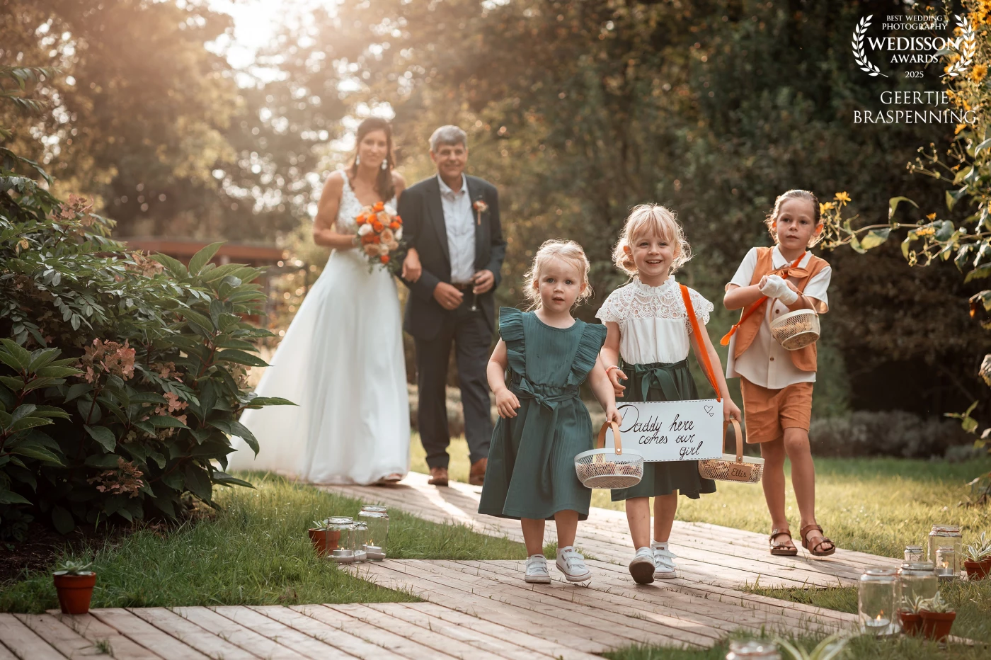Ellen & Roel.<br />
17.08.2024. <br />
When your love story begins on family soil, led by tiny feet and held by steady hands — magic is kind of inevitable.