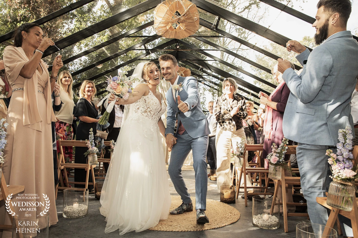 K & Y are a wonderfully fun couple. The setting for their ceremony was styled extraordinarily, and they shared a truly unique ring moment. Although it may look a bit staged, K & Y spontaneously posed like this at the end of the ceremony. So proud and happy to have officially become Mr. & Mrs.!